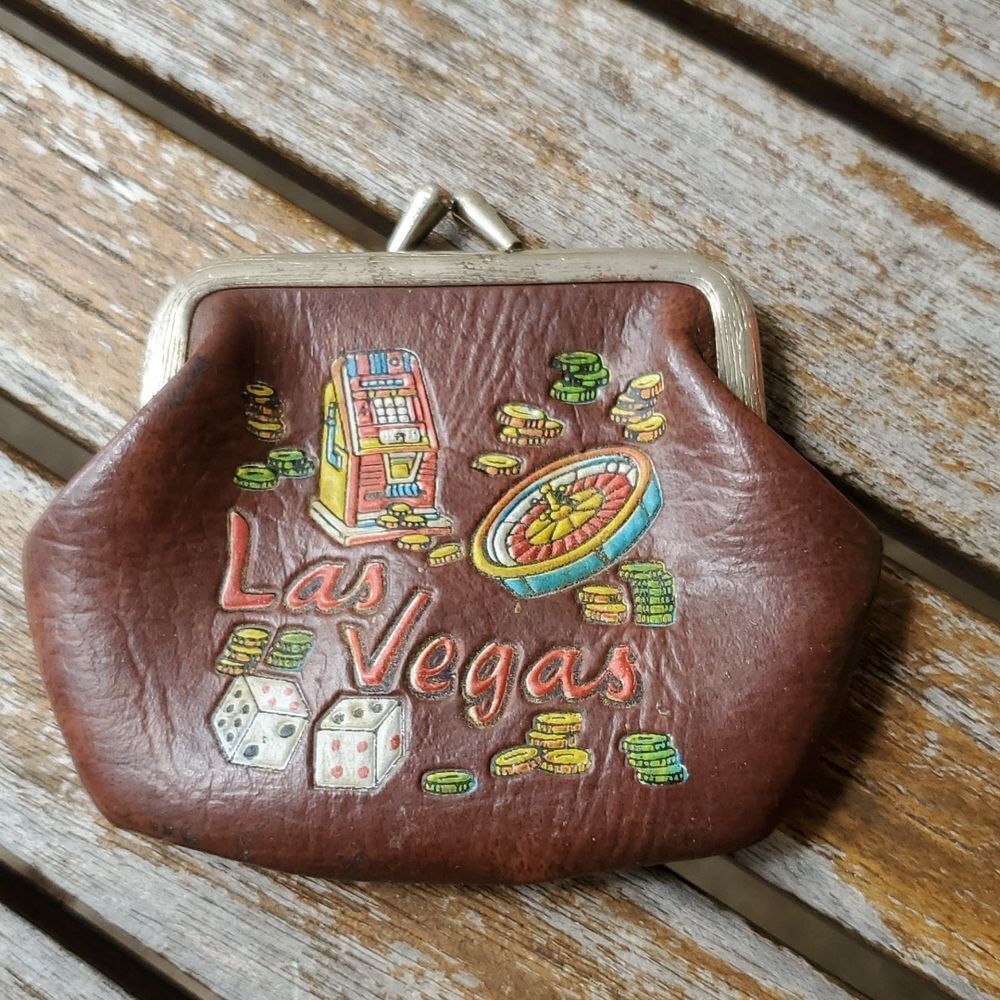 Vintage Las Vegas Coin Purse